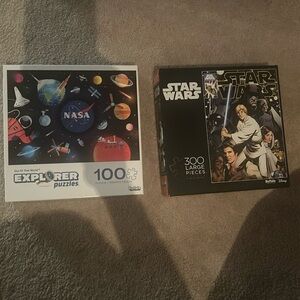 Buffalo Games and puzzles Star Wars and NASA